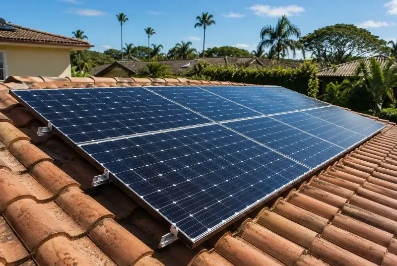 Installation de panneaux solaires à Laudun-l'Ardoise