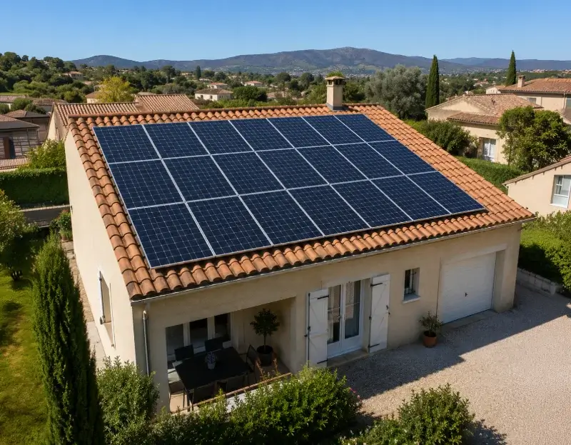 Prime à l'autoconsommation panneaux solaires Laudun-l'Ardoise — aide financière de l'État